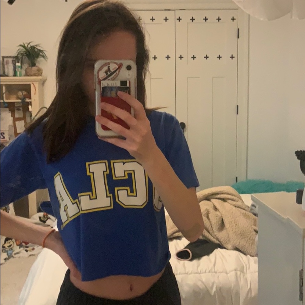 UCLA cropped T shirt